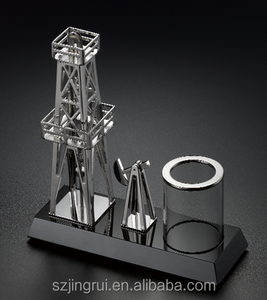 Nieuwe Petroleum Uitrusting Cadeau Met Olietank Crystal Olie <span class=keywords><strong>Rig</strong></span> Model Voor Cadeau - Product Image 2