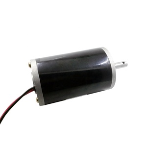 Alto Torque 24V DC Motor 6000rpm Cepillo Conmutación Imán permanente Construcción 8mm Diámetro del eje - Product Image 6