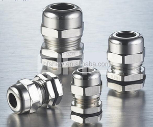 Presse-étoupe en laiton de haute qualité, type NPT <span class=keywords><strong>MG</strong></span> M PG, nickelé, IP68, usage industriel - Product Image 1