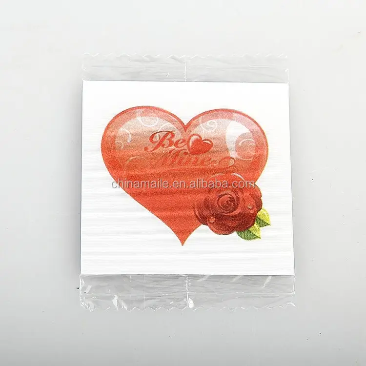 Heart shape body tattoo sticker for valentine's day
