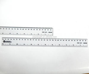 Penggaris plastik PVC fleksibel 30cm kustom dengan hadiah promosi bisnis Logo - Product Image 2