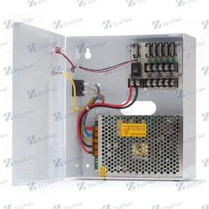 5a 12v 5 output channel electric power supply unit for CCTV