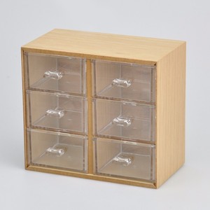 Caja de embalaje de bambú para joyería delicada equipada con espejo - Product Image 2