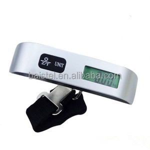 Verde Retroilluminazione Bilancia Elettronica Digitale Funzione di Temperatura Elettronico <span class=keywords><strong>Scala</strong></span> Dei Bagagli di Viaggio - Product Image 3