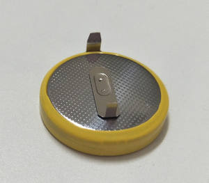 Pile bouton primaire au dioxyde de manganèse au lithium <span class=keywords><strong>CR2450</strong></span> 3V avec languettes de soudure - Product Image 3