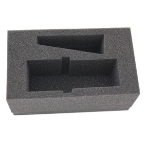 Custom Die Cut Box Packing Foam For Camera Foam Insert Shock Absorbing Pu Sponge Products Packing Custom Shape 18-25KG/M3 500pcs