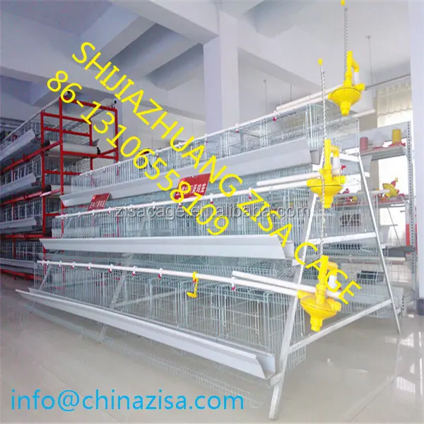 中国zisa卸売ウガンダ家禽農場自動鶏層バッテリーケージ農業用販売