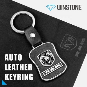 Llaveros Promocionales Personalizables de Cuero y Aleación de Zinc Antipérdida, Duraderos y a la Moda - Winstone Olivia International 3D - Product Image 2