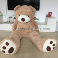 Échantillon gratuit 200cm 260cm Jouets en peluche Ours Exportation vers la Pologne/vente en gros 2 Mètres Ours en peluche géant/grand ours en peluche 200cm Peau