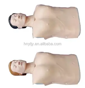Biologi Manusia Anatomi Elektronik Setengah Tubuh CPR Training Manikin Model Pria dan Wanita