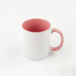 Tasse en céramique de 11oz avec couleur d'impression personnalisée à l'intérieur et forme de poignée pour les fêtes tasse en céramique - Product Image 5