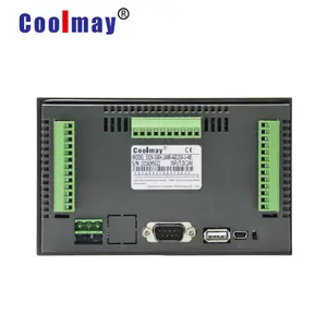 Produsen 5 Inci 800*480 Piksel 12do Output Relay Rs48port Hmi Plc dengan Kontrol Sentuh