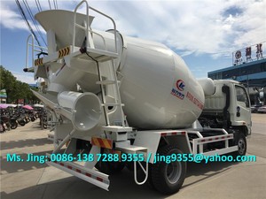 Di alta qualità YUEJIN 3m3 mini <span class=keywords><strong>cemento</strong></span> mixer camion, auto di carico di <span class=keywords><strong>cemento</strong></span> mixer camion in vendita in Nigeria - Product Image 4