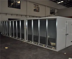 14 Sets Glass Doors Cold Storage Room on Fishing Boat