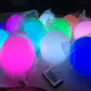 Acrylic Creative Light Discolored Ball Disco Ball Furniture Lamp Stage Lighting Remote Control Waterproof LED Lighting Ball