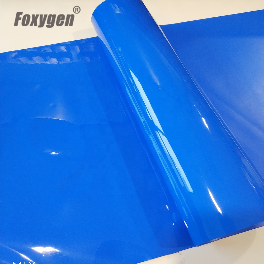FOXYGEN L347 1,5 метров-5 метров ширина ПВХ Глянцевая Натяжная потолочная пленка рулоны сырья