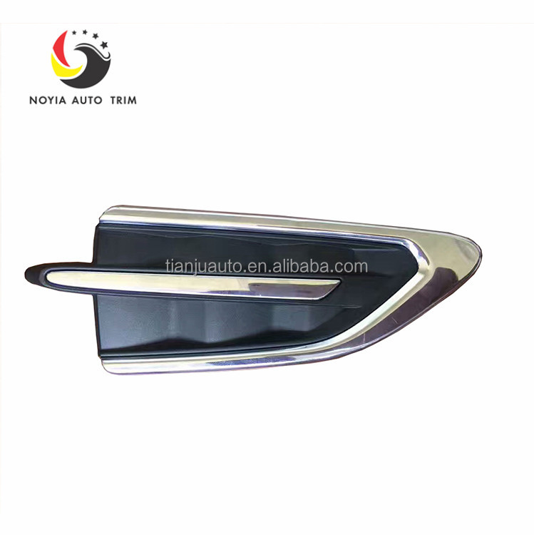 Anteprima Ajuste para Ford Escape Kuga 2020 2021 Acero Inoxidable Coche de Acero al Frente Lámpara de lámpara de luz Accesorios de Marco de Ajuste Fibra de Carbono