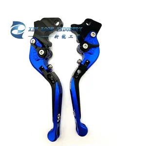 Levier d'embrayage de frein réglable extensible pliant CNC pour Yamaha YZF-R125 YZF R125 2008-2013 <span class=keywords><strong>WR125X</strong></span> WR125R 2009-2014 - Product Image 1