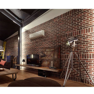 Batu fleksibel buatan bata tipis dinding <span class=keywords><strong>Fascia</strong></span> selip batu bata lapisan ubin bata merah berkarat - Product Image 5