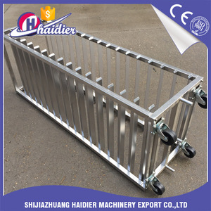 Étagère de four rotative avec roulettes, étagère et support en métal, chariot pour four de boulangerie - Product Image 6