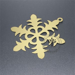 Proveedor de Copos de Nieve Decorativos de Metal, Artesanía Personalizada, en China - Product Image 3