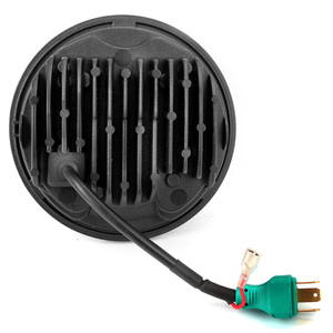 Harley 5.75 pulgadas que emite luz nuevo diseño sportlight con cuernos en línea - Product Image 6