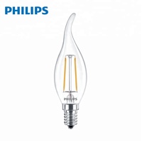 Bombilla LED de Filamento PHILIPS LEDClassic 2-25W B35 E14 WW CL ND APR 929001238308
