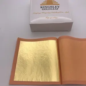 ฟอยล์ทองแดงออกแบบใหม่พร้อมใบทองเทียม Interpaper
