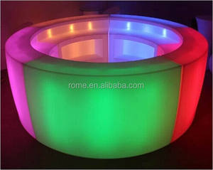 الأوروبية الإبداعية الأزياء مرحلة الحرة الدائمة منصة مشروبات للبيع/Pe النبيذ الجدول مصابيح إضاءة طاولة البار منصة مشروبات - Product Image 4