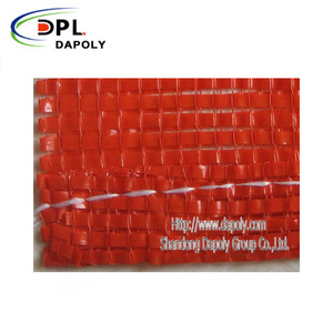Màu Đỏ tươi đóng gói hành tây hình ống nhựa <span class=keywords><strong>PP</strong></span> lưới túi khoai tây - Product Image 2