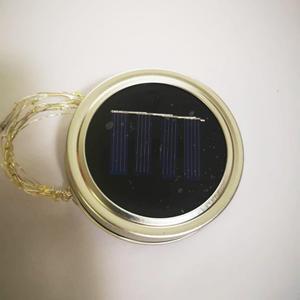 Solar Mason Jar Lid <strong>Lights</strong> 6 Pack 20 Led <strong>String</strong> Fairy Star <strong>Firefly</strong> Jar Lids <strong>Lights</strong>,6 Hangers Included - Product Image 4