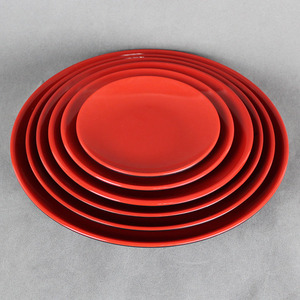 Impreso personalizado <span class=keywords><strong>de</strong></span> melamina a granel barato platos <span class=keywords><strong>de</strong></span> cena Placa <span class=keywords><strong>de</strong></span> latón marca conjuntos - Product Image 2