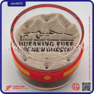 Sablier écologique en acrylique et plastique avec design personnalisé, article cadeau promotionnel d'entreprise - Product Image 6