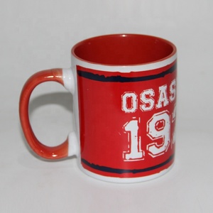 por mayor 11 oz en blanco personalizado de impresión en blanco de cerámica de porcelana de fútbol de sublimación de taza - Product Image 5