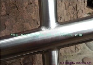Titanio marco tándem surper light titanium <span class=keywords><strong>mtb</strong></span> bicicletas tándem para dos asientos e-bike XACD tándem bicicleta - Product Image 3