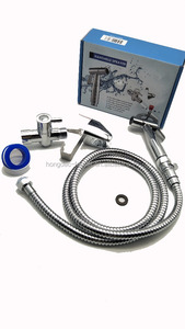 Pulvérisateur de bidet mural moderne en acier inoxydable 304 à double fonction, ensemble complet de bidet manuel - Product Image 6