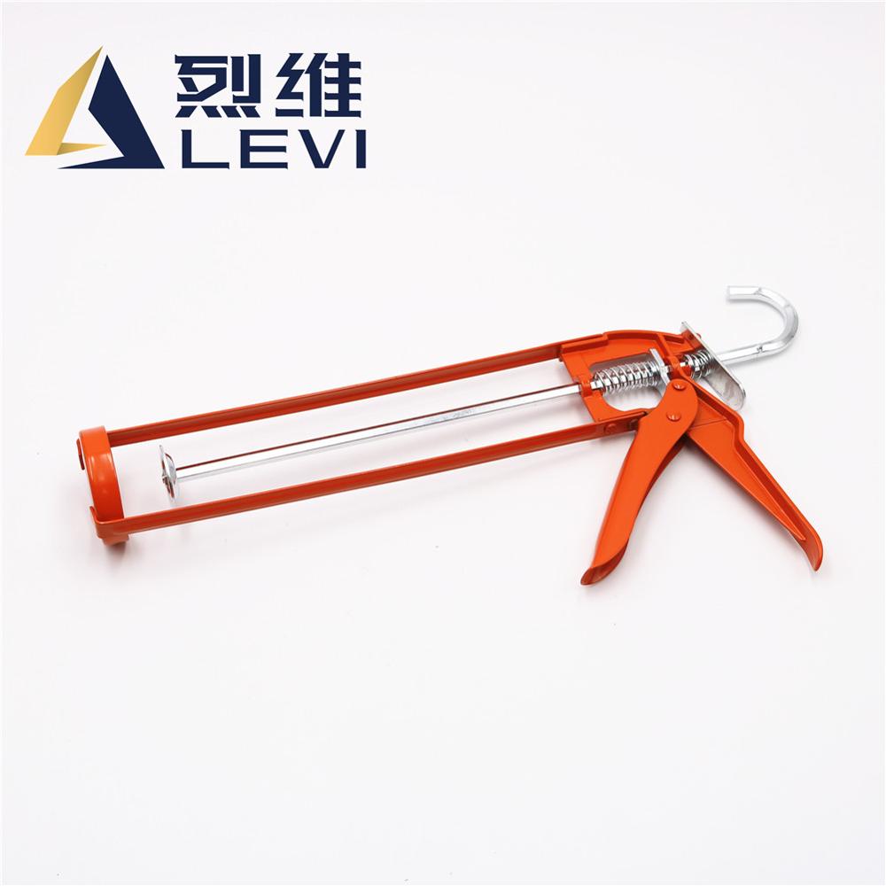 Wholesale professional caulking gun basis orange sealant skeleton silicone caulking gun for guangdong hardware tools