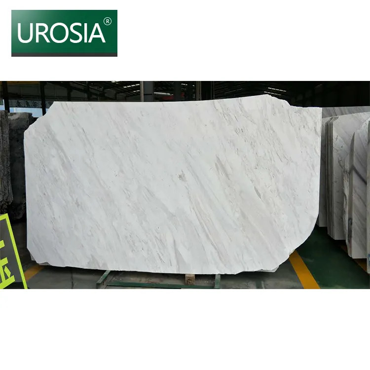 Greece White Natural Marble Stone Volakas Marble With Vein White Carrara Volakas Marble Tiles