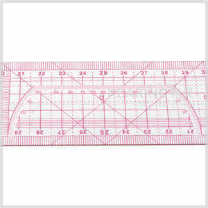 <span class=keywords><strong>Righello</strong></span> per Sartoria Kearing <span class=keywords><strong>50</strong></span> <span class=keywords><strong>cm</strong></span> in Plastica per Creazione Modelli - Product Image 4