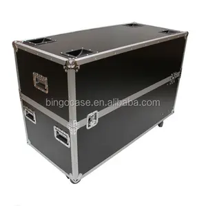 55 "-65" LCD LED Plasma Scherm Rack Weg Flightcase met Wielen