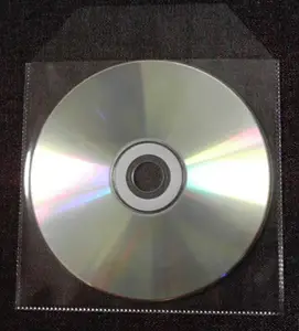 Funda de plástico transparente para CD, personalizada, PP