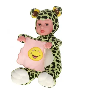 Peek-a-boo talking animal 14 inch Elektrische Muziek Leuke soft touch functie baby Poppen