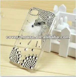 volpe design diamante per iphone 4 caso 4s