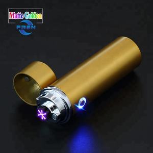 금속 전기 크리 에이 티브 라이터 파이프 시가 성격 USB 3 아크 충전식 담배 흡연 화재 라이터 큰 배터리 550mAh - Product Image 4