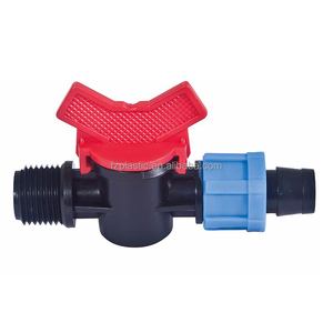 Valve de Tuyau d'Irrigation Goutte à Goutte Écologique pour Tuyau Plat PVC Mini Valve d'Eau pour Serre <span class=keywords><strong>ARCK</strong></span> TV0217 Rouge 16mm - Product Image 3