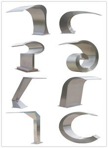 Usine personnalisée en acier inoxydable <span class=keywords><strong>piscine</strong></span> cascade <span class=keywords><strong>piscine</strong></span> eau lame cascade robinet - Product Image 2