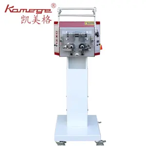 Kamege XD-124 vertical cinto de couro, dupla face, máquina de pintura de bordas, fabricação