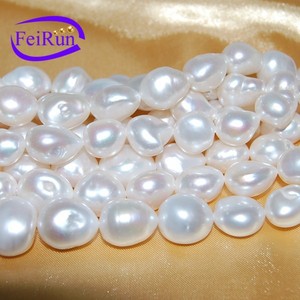 <span class=keywords><strong>Perle</strong></span> <span class=keywords><strong>de</strong></span> <span class=keywords><strong>culture</strong></span> d'eau douce <span class=keywords><strong>de</strong></span> haute qualité, grande taille, forme baroque, trou large <span class=keywords><strong>de</strong></span> 12-13 mm - Product Image 2