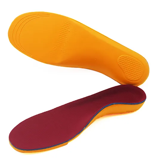 Hard EVA Inside High Arch Support Flat Foot Plantar Fasciitis Orthotics Shoe Insoles