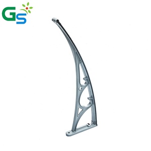 Soporte de aleación de aluminio <span class=keywords><strong>Naturecare</strong></span>, toldo de policarbonato para ventana, 600x1000mm - Product Image 4